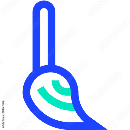 Brush Vector Icon Design Illustration