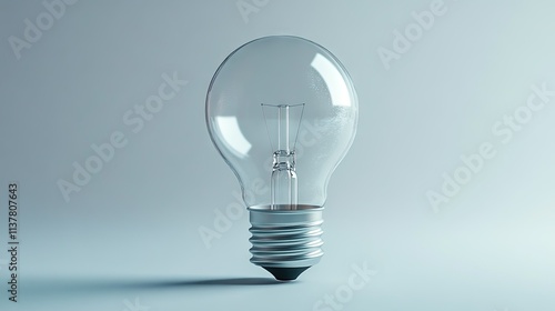 A side view of a standard LED bulb, its base and frosted dome contrasting subtly against a white background