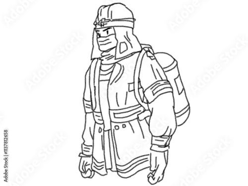 Wallpaper Mural sketch of a person Torontodigital.ca