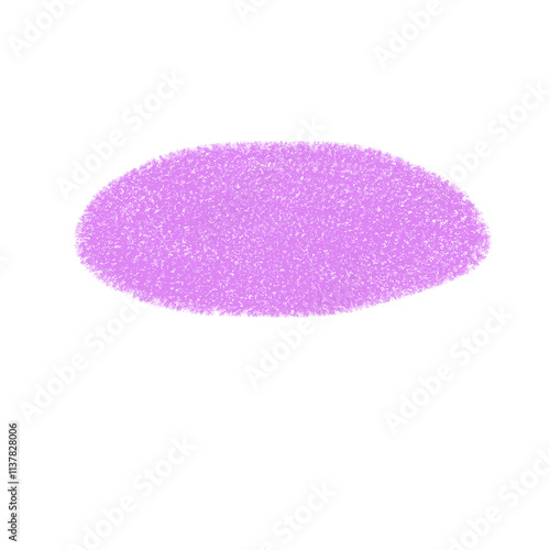 pink sponge isolated on white background