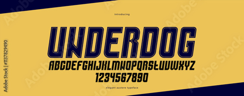 Geometric italic and bold s...