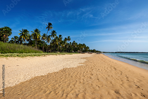 Bild auf Leinwand The Beach of Trincomalee in Sri Lanka