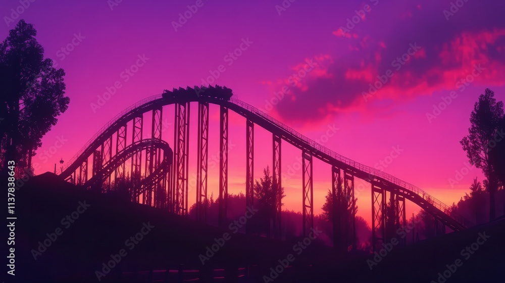 Fototapeta premium Sunset scenery
