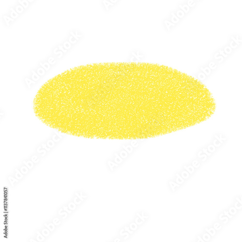 yellow sponge isolated on white