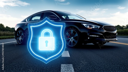 Innovative car security system enhances vehicle protection and safety for smart automotive technology users