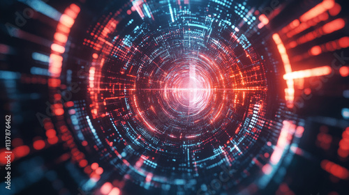 Wallpaper Mural A pattern of interconnected hexagons, some illuminated or glowing, to convey the interconnected nature of modern technology.

 Torontodigital.ca