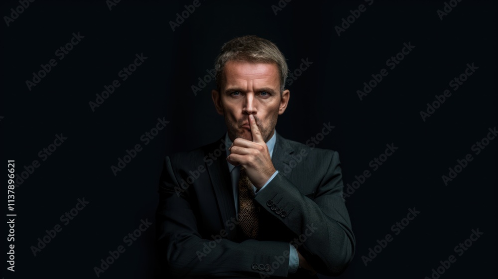 Fototapeta premium A whistleblower exposes unethical practices within a corporation, providing evidence that sparks a public scandal