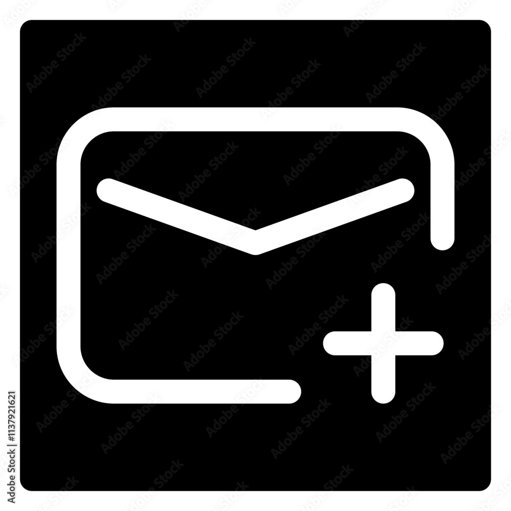 Obraz premium message icon