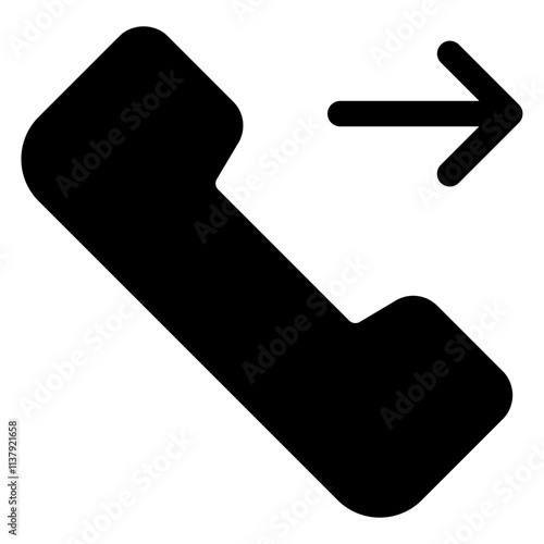 outgoing call icon