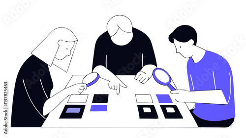 Team Conducting Product Tests. Perfect for: Product launches, R&D facilities