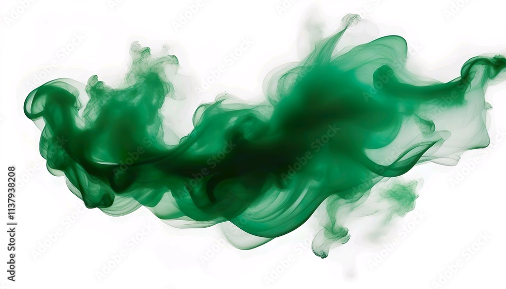 green smoke abstract art green smoke abstract art
