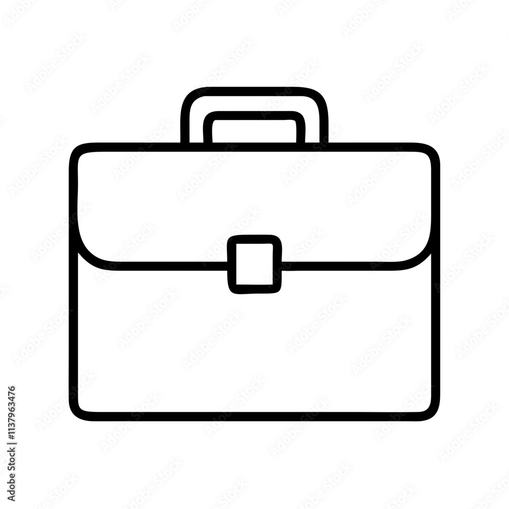 briefcase icon, men’s day line art, men’s icon - simple black line art icon of briefcase, for men’s day celebrations. men’s vector art. briefcase icon, men’s day line art, men’s icon - simple black line art icon of briefcase, for men’s day celebrations. men’s vector art.