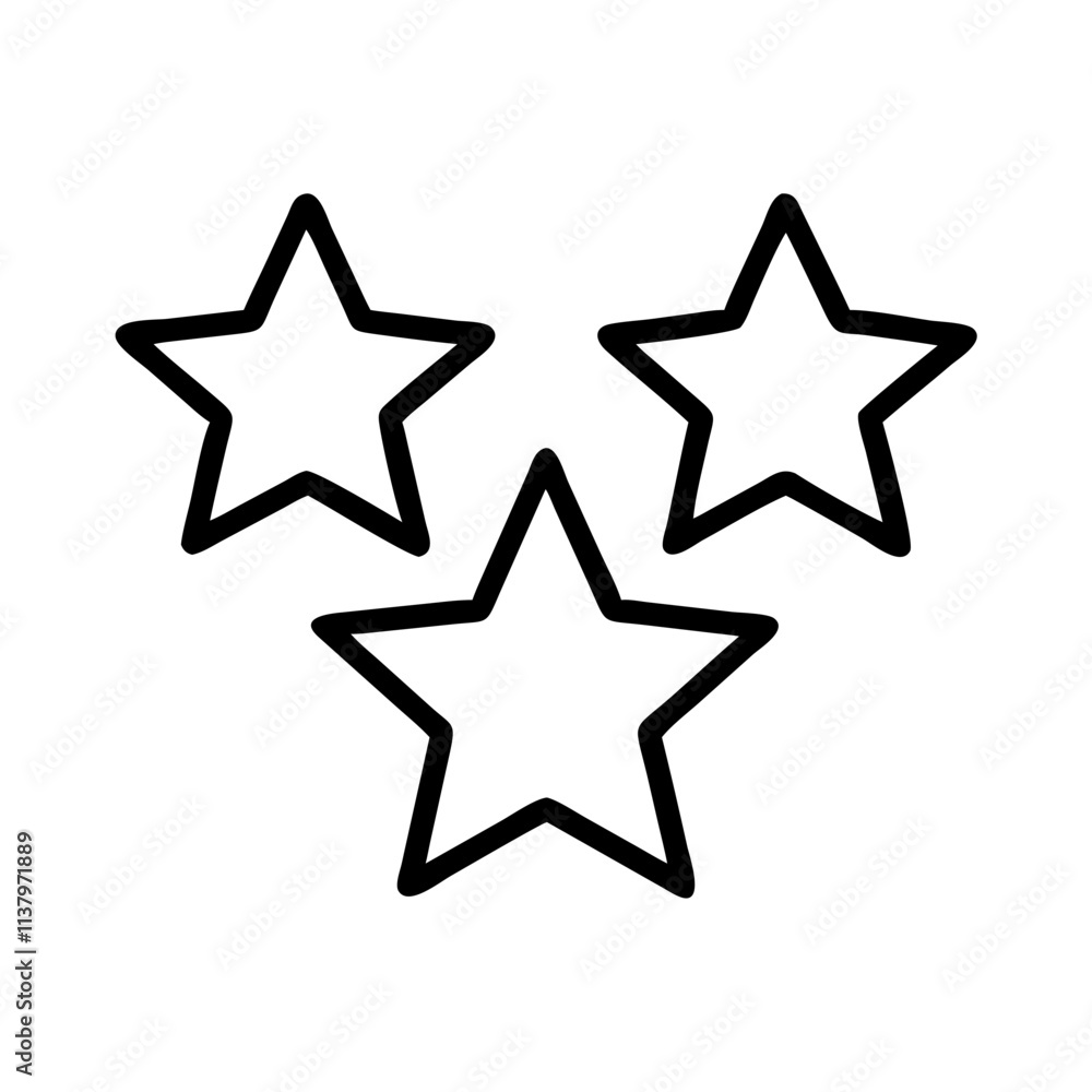 patriotic stars icon, veterans day icon line art, veterans icon - simple black line art icon of patriotic stars, for veterans day celebrations. veterans vector art. patriotic stars icon, veterans day icon line art, veterans icon - simple black line art icon of patriotic stars, for veterans day celebrations. veterans vector art.