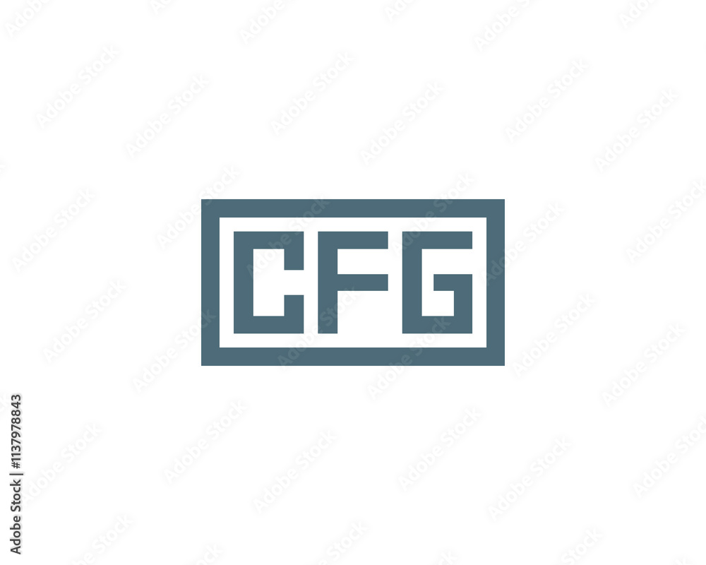 CFG Logo design vector template. CFG CFG Logo design vector template. CFG