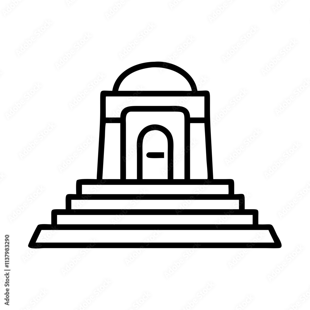 tomb of the unknown soldier icon, remembrance day line art, remembrance icon - simple black line art icon of tomb of the unknown soldier, for topic celebrations. topic vector art. tomb of the unknown soldier icon, remembrance day line art, remembrance icon - simple black line art icon of tomb of the unknown soldier, for topic celebrations. topic vector art.