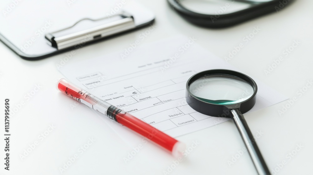 In a hospital environment, the significance of precise documentation in tracking patient care and treatment progress is highlighted. The setting showcases the essential role of meticulous records