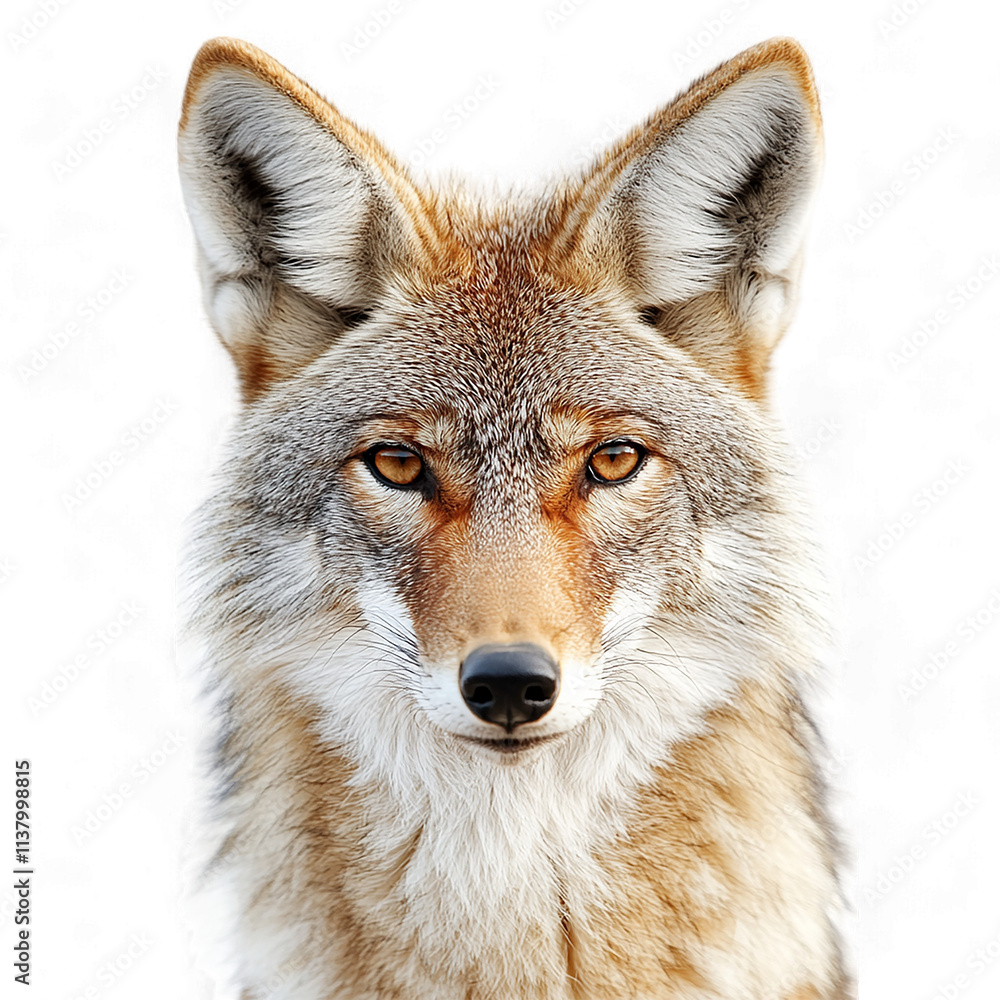 Obraz premium coyote Animal On Transparent background