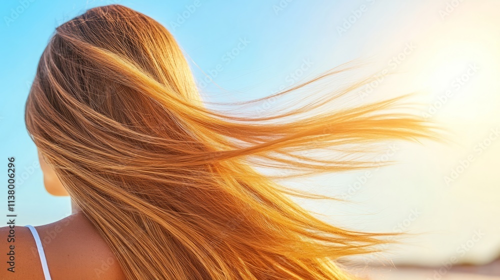 A woman with long, flowing, shiny hair enjoying a sunny day outdoors, highlighting the healthy, smooth, and radiant effects of keratin treatments. A woman with long, flowing, shiny hair enjoying a sunny day outdoors, highlighting the healthy, smooth, and radiant effects of keratin treatments.
