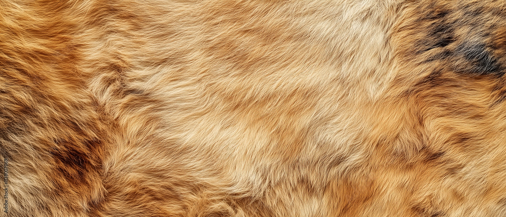 Close-up of soft and fluffy golden fur texture in warm brown and tan shades perfect for nature, wildlife, or animal-themed projects Close-up of soft and fluffy golden fur texture in warm brown and tan shades perfect for nature, wildlife, or animal-themed projects