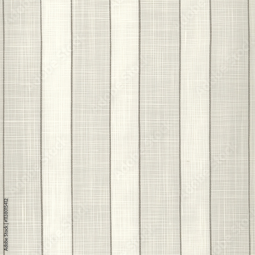 Linen Luxe Thin gray stripes on an off-white linen-textured background.