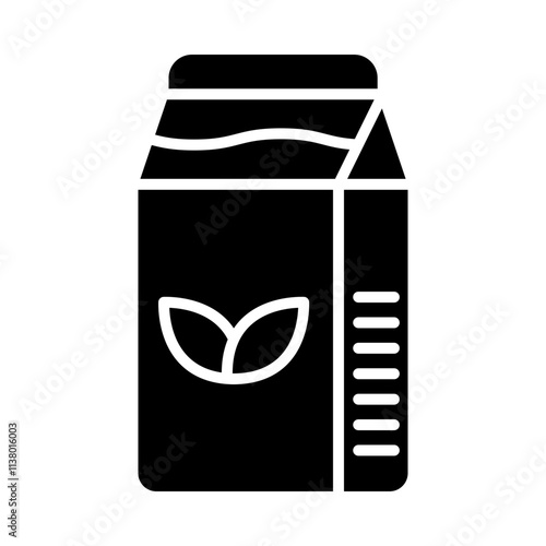 Dairy Alternative glyph icon