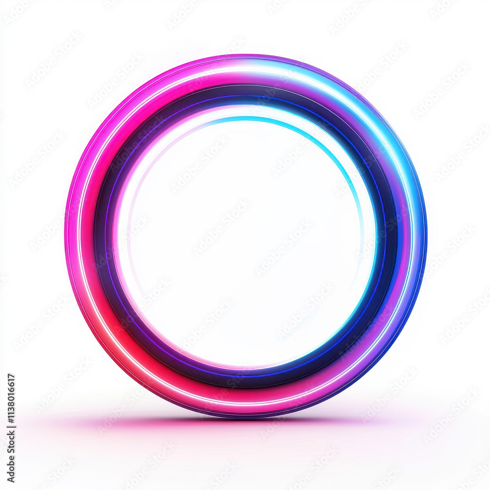 A vibrant, circular graphic with a futuristic design, featuring vibrant colors and gradients. isolated on white background. A vibrant, circular graphic with a futuristic design, featuring vibrant colors and gradients. isolated on white background.
