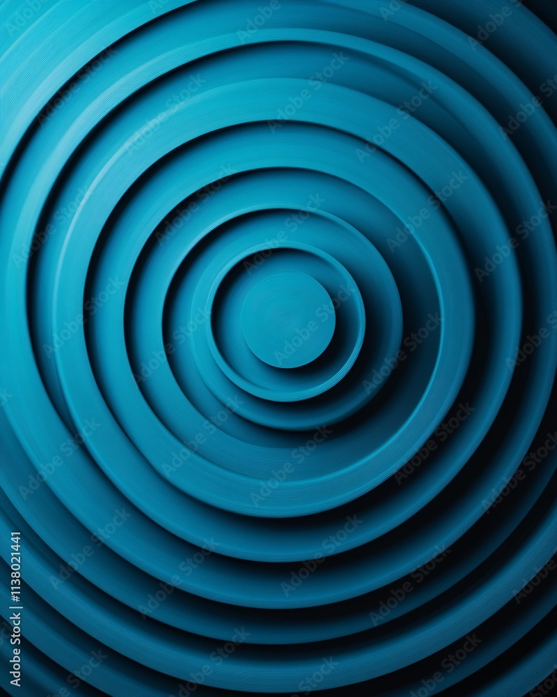 Abstract blue spiral pattern Abstract blue spiral pattern