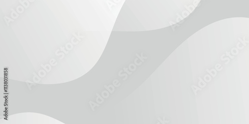 Abstract Geometric modern white and gray color . Modern and Creative Trend design in vector illustration