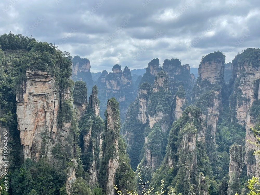 Fototapeta premium Avatar Berge im Zhangjiajie Nationalpark