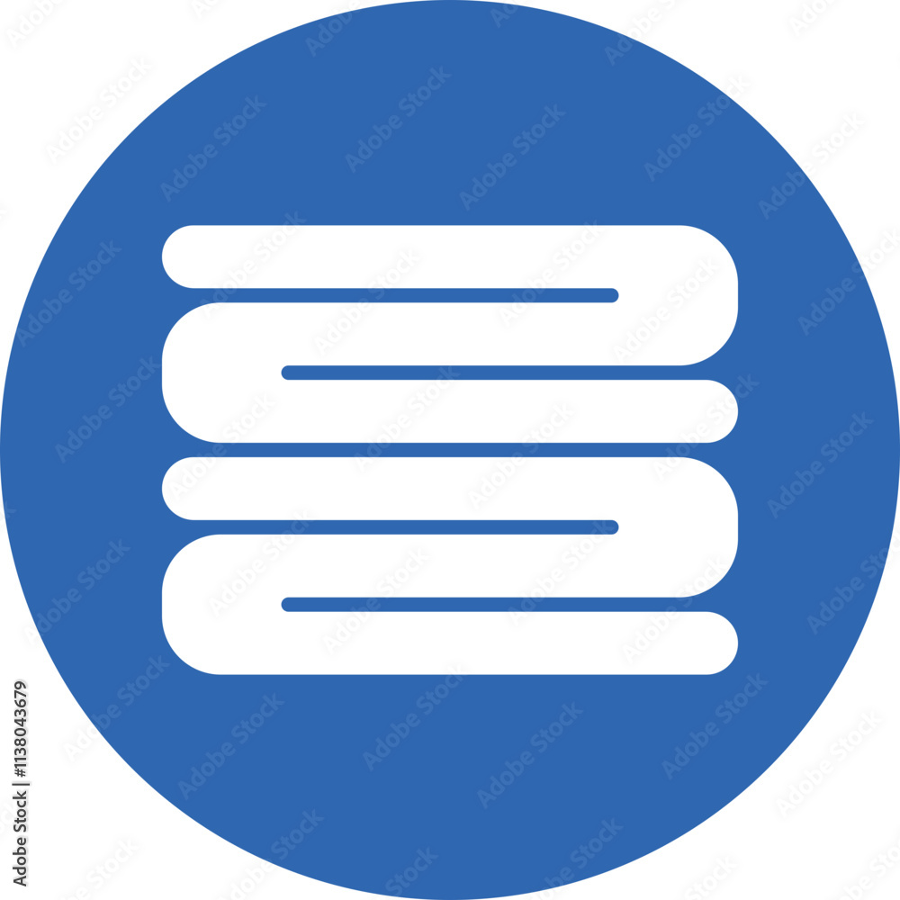 Thermal Blanket glyph circle icon Thermal Blanket glyph circle icon