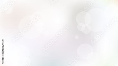 淡い色のグラデーション。玉ボケとドリーミーな背景素材