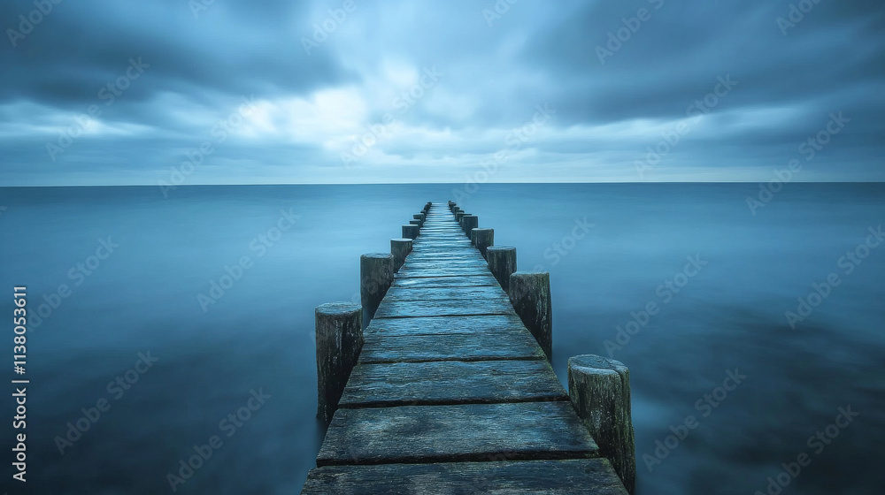 Fototapeta premium rule of thirds photography - looking ahead 