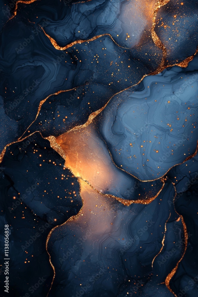 An abstract background featuring black gold, created with marble and liquid ink in an art painting on paper. This image showcases an original artwork made with watercolor and alcohol ink on An abstract background featuring black gold, created with marble and liquid ink in an art painting on paper. This image showcases an original artwork made with watercolor and alcohol ink on