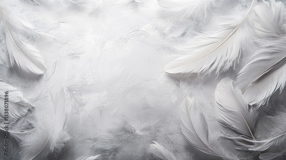 Elegant white feather background for creative designs and soft texture themes in art, branding, and social media content. Elegant white feather background for creative designs and soft texture themes in art, branding, and social media content.