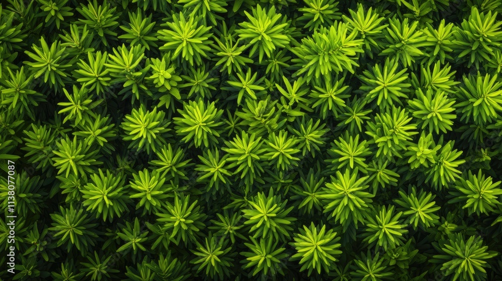 Young green conifer branches in an evergreen forest showcasing summer texture and vitality in nature's lush foliage. Young green conifer branches in an evergreen forest showcasing summer texture and vitality in nature's lush foliage.