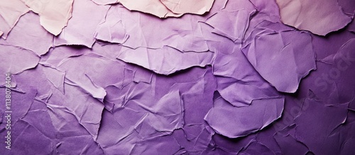Wallpaper Mural Textured background of crumpled purple paper in soft pastel tones for creative design and artistic use Torontodigital.ca