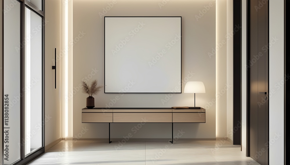 Modern minimalist living room design contemporary space interior decoration stylish ambiance wide-angle view aesthetic concepts for home decor Modern minimalist living room design contemporary space interior decoration stylish ambiance wide-angle view aesthetic concepts for home decor
