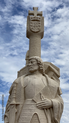 California, San Diego, Cabrillo National Monument, statue of Juan Rodriguez Cabrillo photo