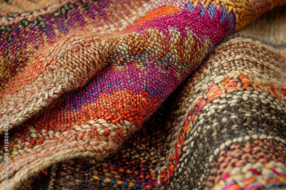Vibrant Textiles: Warm Colorful Patterns Unfolded Vibrant Textiles: Warm Colorful Patterns Unfolded