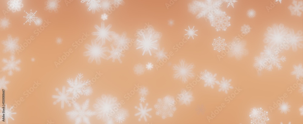 Winter Wonderland: A Snowy Abstract Background Winter Wonderland: A Snowy Abstract Background