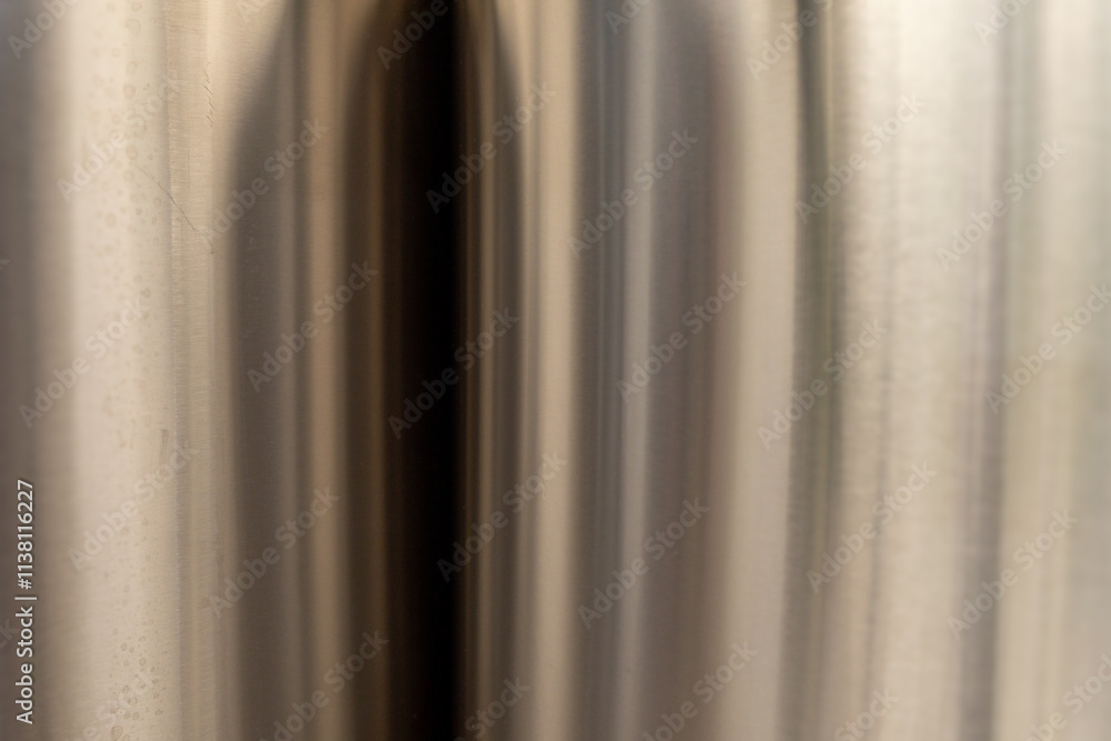 Obraz premium Metallic Texture Background: Steel, Aluminum, Brushed Metal