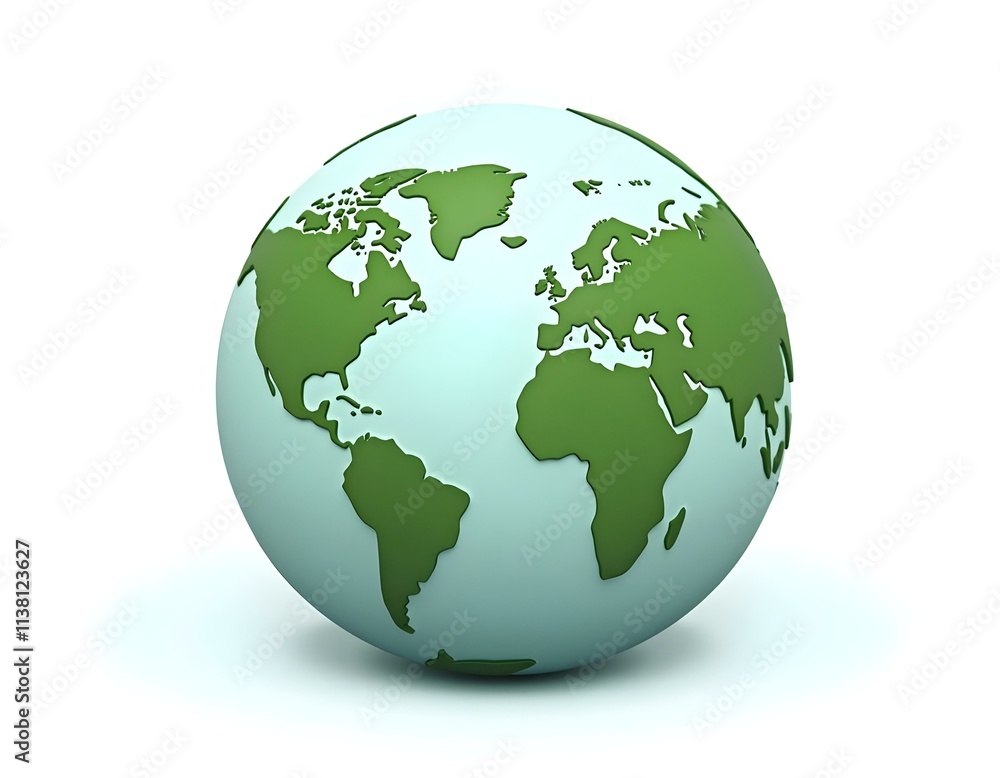 ecology and climate logo 3d render icon isolated on transparent background cutout ia ecology and climate logo 3d render icon isolated on transparent background cutout ia