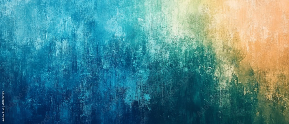 Fototapeta premium Grunge cinematic wallpaper with a rough brushed and graduated texture