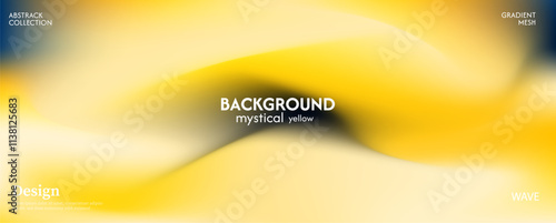 Banana cat color wave abstract background. The surface texture of the fabric is strong. Dark colored background with space for design.