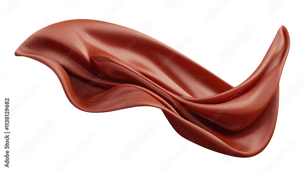 Elegant orange fabric folds with graceful curves, ideal for fashion, textiles, design, or background concepts in artistic projects. Elegant orange fabric folds with graceful curves, ideal for fashion, textiles, design, or background concepts in artistic projects.