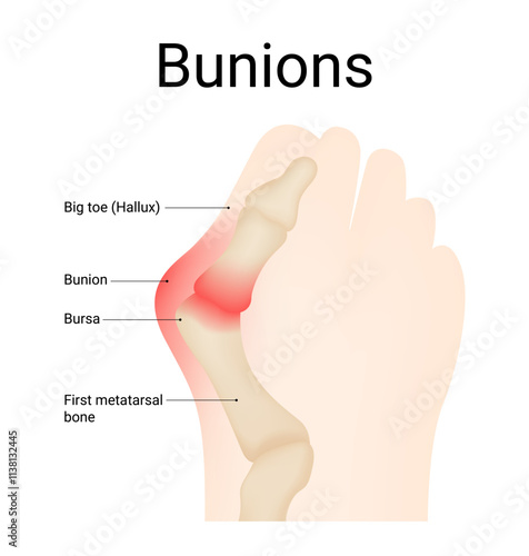 Cause and Symptoms of Bunions