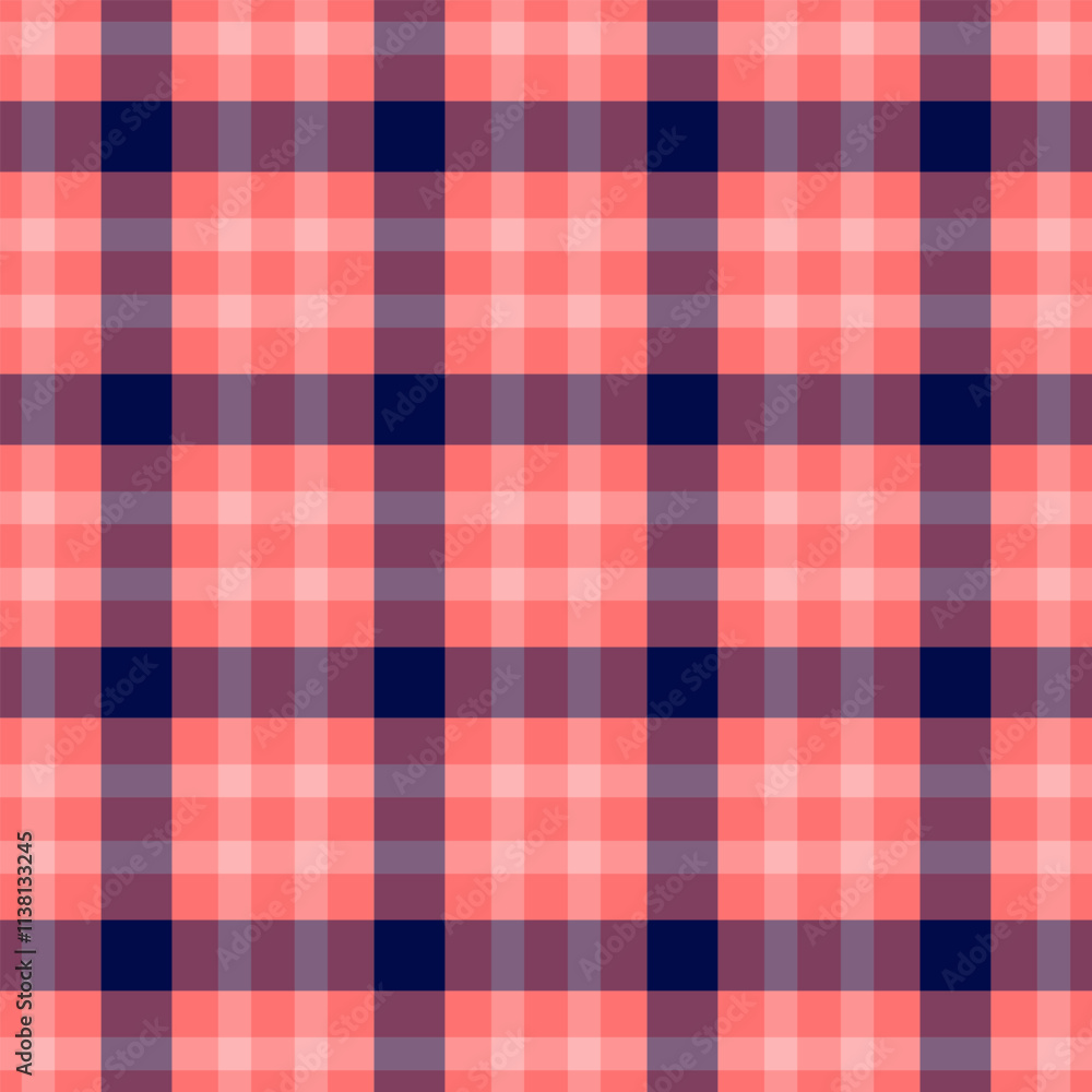 Goose fabric background plaid, advertising tartan pattern vector. Internet texture seamless textile check in red and pink colors. Goose fabric background plaid, advertising tartan pattern vector. Internet texture seamless textile check in red and pink colors.