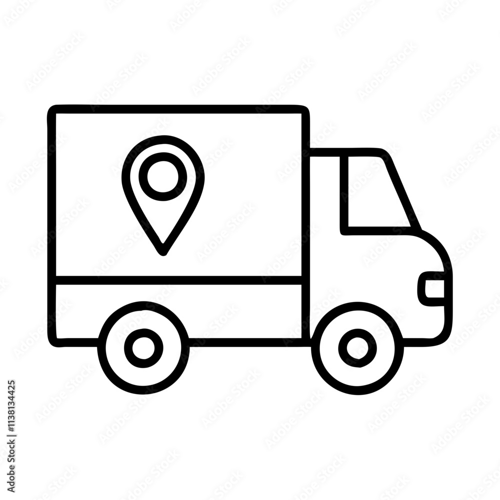 local delivery van icon, small business line art, business icon - simple black line art icon of local delivery van, for small business celebrations. business vector art. local delivery van icon, small business line art, business icon - simple black line art icon of local delivery van, for small business celebrations. business vector art.