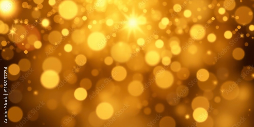 Pattern of golden glitter particles creating a dazzling background, glamorous, festive Pattern of golden glitter particles creating a dazzling background, glamorous, festive