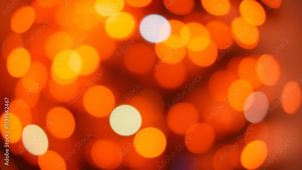 Vibrant orange bokeh lights creating a dreamy abstract background, glow, blurry, festive Vibrant orange bokeh lights creating a dreamy abstract background, glow, blurry, festive